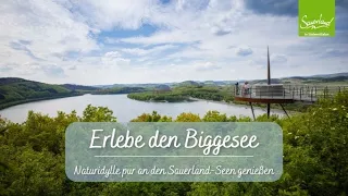 Der Biggesee im Sauerland! Aktiv rund um den See!