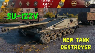 Su-122V - new tank #worldoftanks #wot #wotreplays #tank