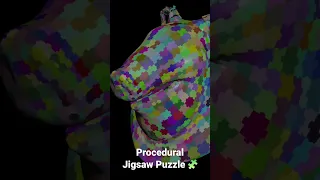 Houdini tutorial for procedural jigsaw puzzle 🧩 is now available. #houdini #tutorial