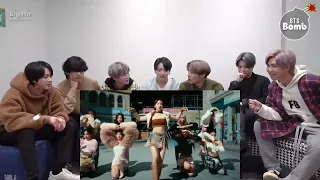 Bts reaction to Twice "Set me free" official music video