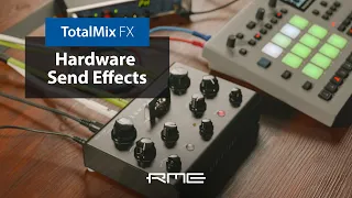 How to use Hardware Send Effects in TotalMix FX