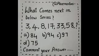 Number Series | What Comes next? - Solution with Explanation || 2 Minute Puzzle | Puzzle - 13