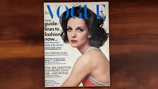 1971 August 15 ASMR Magazine Flip Through: Vogue w Donna Mitchell