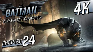 [4K 60] Batman: Arkham Origins (Hard / All Collectibles) - Walkthrough pt 24 - Cold, Cold Heart