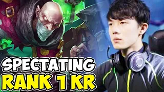 LEARNING FROM THE RANK 1 KOREAN SINGED! (Spectating his Singed Gameplay)