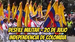 DESFILE MILITAR 20 DE JULIO - INDEPENDENCIA DE COLOMBIA | EL RUNCHO TV