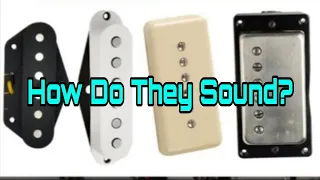 Tele vs Single Coil vs P90 vs Humbucker Comparison. In The Same Guitar