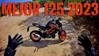 Probamos la mejor moto de 125 del 2023 ( Ktm Duke 125 )