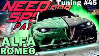 Need for Speed Payback - Tuning #045 Alfa Romeo Giulia Quadrifoglio