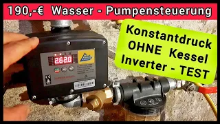 "Inverter"- Pumpensteuerung / Konstant-Wasser-Druck OHNE Kessel für 195,- € !!!