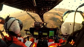 Teste de tiro realizado pelo H145M equipado com o sistema HForce