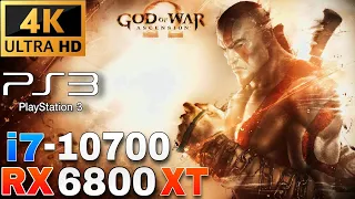 God of War Ascension: Aegaeon the Hecatonchires Boss Fight 4K | RX 6800 XT | RPCS3 v.0.0.24