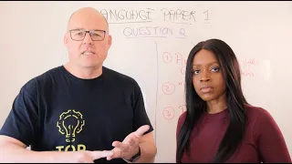 How To Pass GCSE English Language Paper 1 Exams: Question 2 Walkthrough With @MrSallesTeachesEnglish