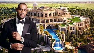 inside the basketball play lebron james' $100 million mansions