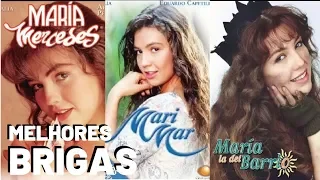 MELHORES BRIGAS: MARIA MERCEDES, MARIMAR E MARIA DO BAIRRO.