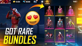 I Got All Rare Bundles Spending 68000 Diamonds | Diwali Special - Garena Free Fire