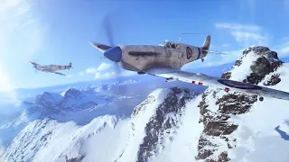 Battlefield 5: FJELL Conquest Gameplay  BF 109-G6, (No Commentary) á espera do Battlefield  6