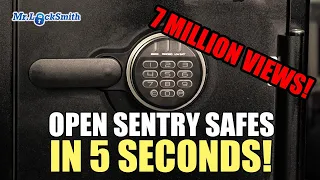 Open Sentry Safe in less than 5 seconds! | Mr. Locksmith™