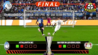 Finale, Atalanta Vs Bayer Leverkusen • UEFA Europa League 2023/24 • Calci di Rigore • PES 2021