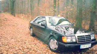 Mercedes 230CE I Polska złota jesień