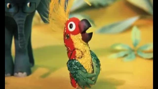 Измерение роста Удава в попугаях в мультфильме "38 попугаев"