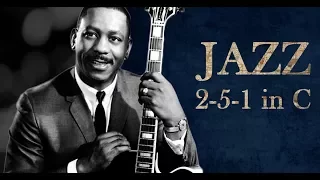 2-5-1 Jazz Practice Backing Track C Major (medium swing)