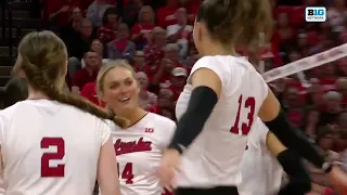 #1 Nebraska Vs Michigan |  NCAA Women Volleyball Full Game  11/17/2023