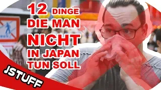 12 Dinge, die man in Japan NICHT machen sollte