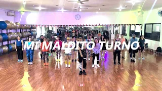 MI MALDITO TURNO - BACHATA URBANA 2023 | ZUMBA | YP.J