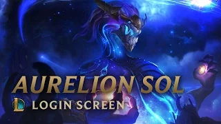 Aurelion Sol, the Star Forger | Login Screen - League of Legends