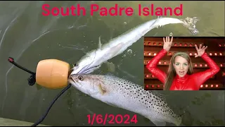 Kayak Fishing South Padre Island 1/6/2024