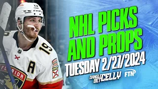 FREE NHL Picks Today! | NHL Predictions | NHL Props | Anytime Goals | NHL Picks 2/27/24