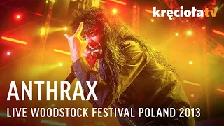 Anthrax LIVE Woodstock Festival Poland 2013 (FULL CONCERT)