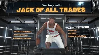 NBA 2K22 Jack Of All Trades Build