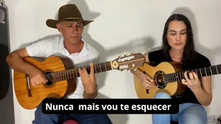 Nunca mais vou te esquecer - Evaldo Carvalho e Jaqueline Pai e Filha ( Cover Goiano e Paranaense)