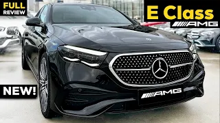 2024 MERCEDES E Class AMG Sedan NEW Next Level! FULL In-Depth Review Exterior Interior MBUX 4MATIC