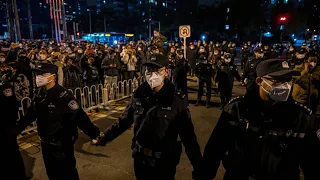 Protests against zero-Covid policy erupt across China