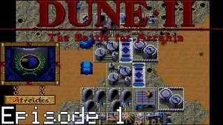 Let's play Dune II on the Commodore Amiga (Atreides part 1)