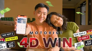 Motorist 4D Win: Up To $2000 To Be Won!