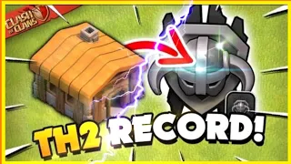 #short World Record for TH2 in Masters League! ||clash of clans 😱...