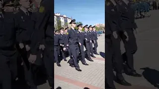 Парад на День победы в Пинске