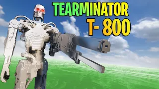 Realistic TEARMINATOR T-800 Survival | TEARMINATOR Mod | Teardown