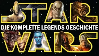 Die KOMPLETTE Geschichte von STAR WARS: LEGENDS!