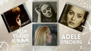 Adele "The Complete Collection of Studio Albums (2008-2021)” CD UNBOXING