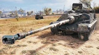 AMX 50 Foch B, ГРАМОТНО РАЗДАЁТ БАРАБАН НА ХАЙВЕЕ