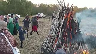 Москали в Вщиже -Вставай русский народ!!