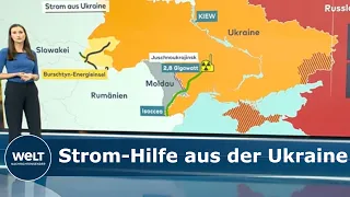 HILFE AUS DER UKRAINE: Gas-Krieg mit Putin! Präsident Selenskyj will der EU mit Strom helfen