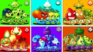 Tournament All Team Plants & Vine & Mint LEVEL 1 - Who Will Win? - PvZ 2 Team Plant Battlez