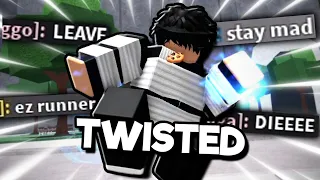 I Destroyed EVERYONE with The TWISTED COMBO (Forgotten Combo) in Roblox The Strongest Battlegrounds