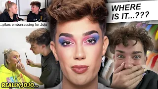 James Charles' brand is getting messy...(jojo siwa fans are not happy)